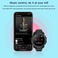 thumbnail image 3 of FD68 Montre de Sport Intelligente 1.44'' IPS Écran Simple Tactile Fréquence Cardiaque Moniteur de Sommeil Mode Multisports Longue Endurance Rappel de Message Compatible avec Android iOS, 3 of 7