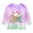 Violet, variante sur Lovzfmll Garçons & Filles Printemps Pâques Imprimé Lapin Manches 3/4 Col Rond, Grand Chandail Décontracté pour Enfants, Haut Amusant de Vacances, Doux et Confortable pour Petites Filles 9 Ans