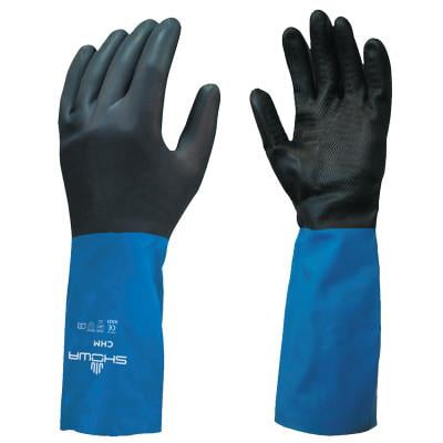 Chm Series Gloves, Large, Black/Blue | Bundle of 5 Dozen