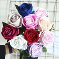 thumbnail image 3 of Guardoinrt Fake Rose Bouquet Exquisite Wedding Festival Indoor Decorations Simulation Flower Decoration Props Scene Layout Prop Pink, 3 of 6