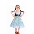 thumbnail image 7 of ATOGUTA Trendy Dresses for Girls Blue Ruffle Summer Dresses Cute Birthday Party Princess Sundress 4T-16, 7 of 7