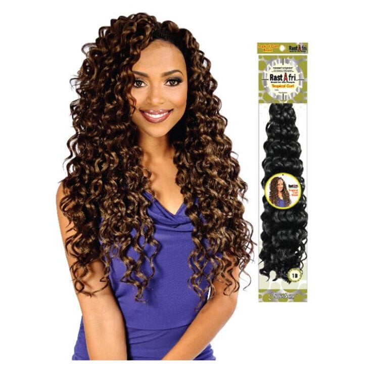 RastAfri Tropical Curl Crochet Hair Single Pack COLOR 1
