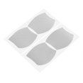 thumbnail image 3 of 4PCS 3D Fibra de Carbono Etiqueta Engomada Del Coche Universal Impermeable Anti Scratch Auto Etiqueta, 3 of 8