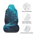 thumbnail image 4 of Fuzoiu Futuristic Jet Ski Adventure Print Elastic Car Seat Covers, Seat Cover Protector,Universal Fit Interior Covers for Most Cars,Washable Seat Cover Non Slip for SUV,Sedan,Van, 4 of 5