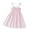 Pink, variant on AJTQTH Girls Princess Dress Striped Halter Off-Shoulder Sundress Bowknots Spaghetti Strap Top High-Waisted Ruffled A-Line Flowy Midi Dress Summer Casual Loose Clothes Pink 2 Years