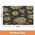 thumbnail image 5 of Modern Collection Non-Slip Floral Area Rug | Vintage Colors, Distressed Look, 20x32 inch | Chic Upgrade for Living Room, Bathroom Decor, 5 of 5