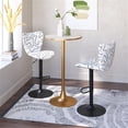thumbnail image 4 of Pemberly Row Modern / Contemporary Metal Bar Table Beige & Gold, 4 of 4