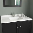 thumbnail image 3 of Camilla Cultured Marble Center Mount Rectangle Bowl Vanity Top with Backsplash in Solid White, 3 of 16