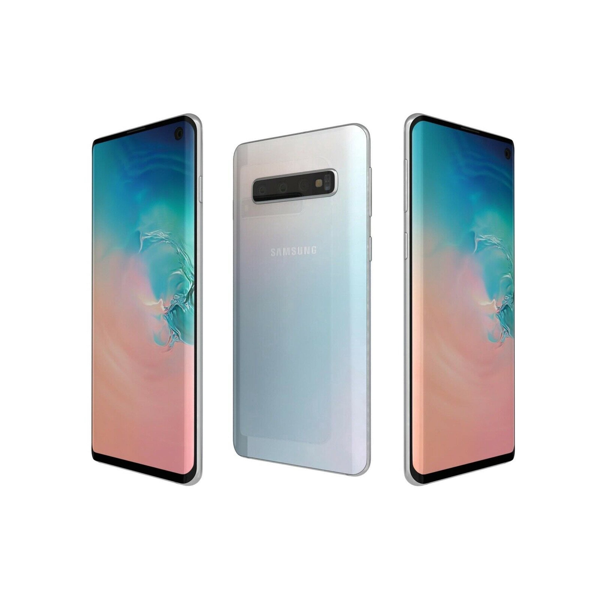 Restored Samsung Galaxy S10 128GB Sprint Locked Prism White