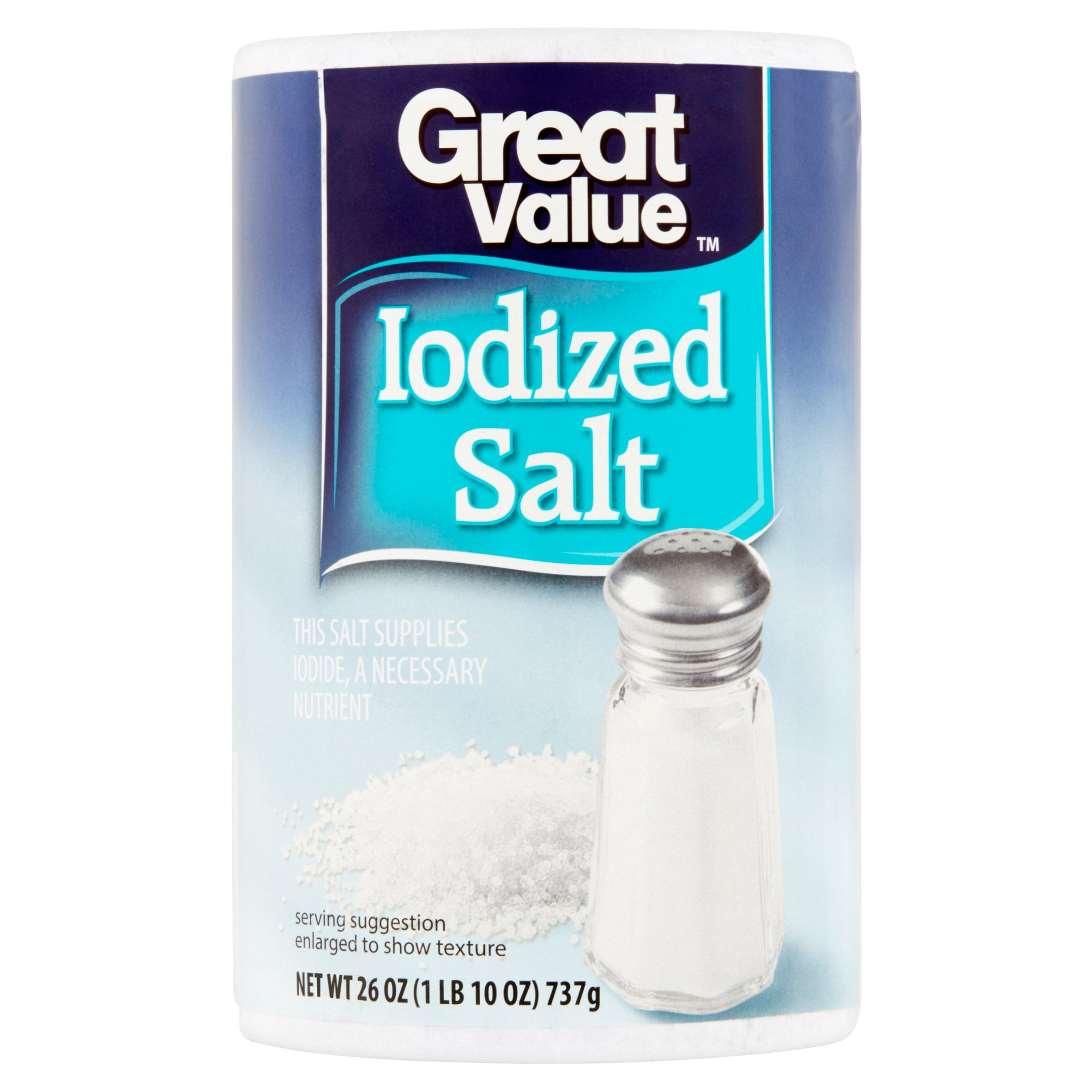 Great Value Iodized Salt 26 oz by Wal-Mart Stores, Inc.