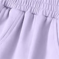 thumbnail image 4 of Miluxas Boys Baggy Sweatpants Wide Leg Casual Sweat Pants with Pockets Elastic Waist Loose Fit Pants Purple 15-16 Years, 4 of 9