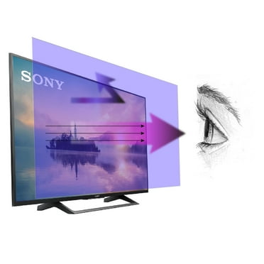 Anti Blue Light Screen Protector for 43 Inches TV. Filter out Blue Light that relieve computer eye strain and help you sleep better