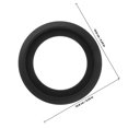 thumbnail image 2 of OUNONA Joint d'Étanchéité de Toilette pour VR Noir, Coussinet de Remplacement Imperméable pour Pièces et Réparations de Toilette, 2 of 8