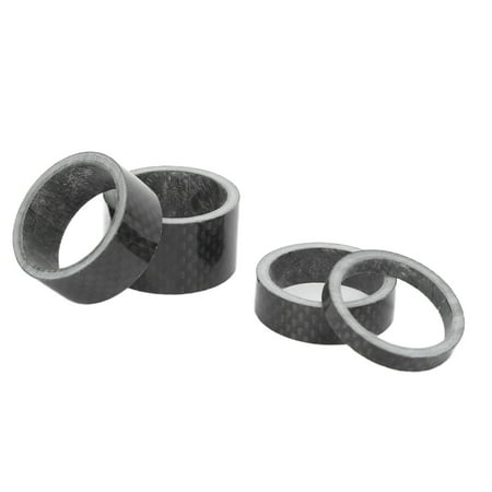 

Full Carbon Fiber Stem Washer Non Slip Headset Washer For 1.1 Inch Front Fork 4pcs