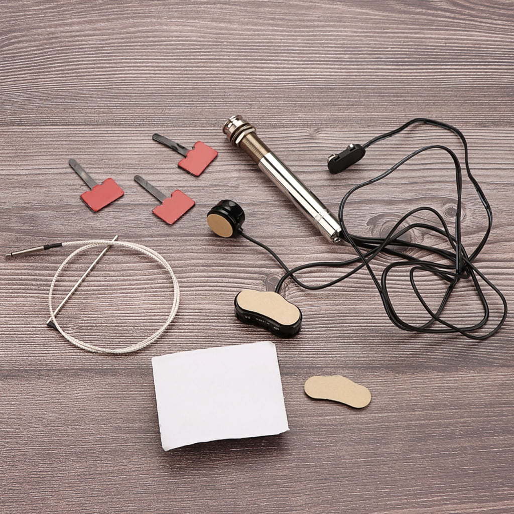 Acoustic Guitar Undersaddle Pickup Replacement Active Pickup with Pickup Piezo Rod Pen Tube Styles Guitar Pickup