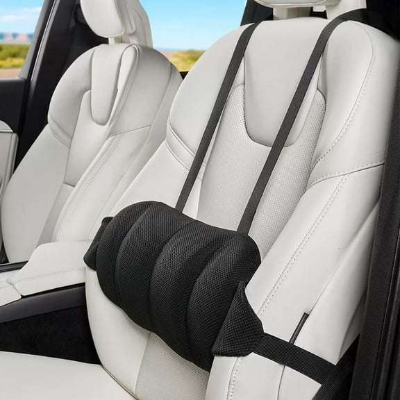 Memory Foam Lumbar Back Support Cushion Waist Pillow Office Home Car Chair
