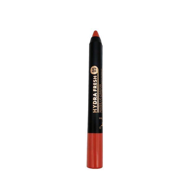 Lápiz labial mate de terciopelo en tono naranja, ideal para perfilar y rellenar labios con un acabado atractivo y duradero. ¡Prueba este lápiz labial y luce un look único!