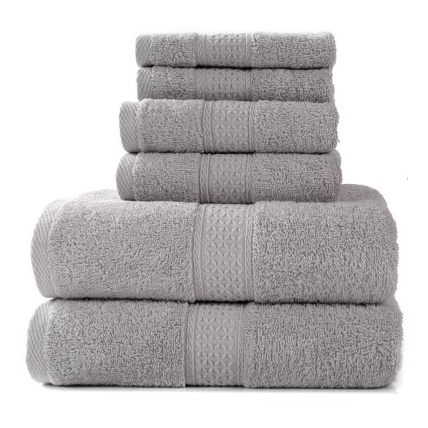 COUTEXYI Thick Bath Towel Set Bathroom Cotton Soft Absorbent Towels Adult Unseix Towel Walmart