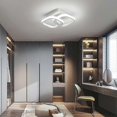 thumbnail image 4 of LED Ceiling Light, 22W Modern Ceiling Light, Acrylic Ceiling Lamp, Hallway Bedroom Bathroom Kitchen Living Room Home Outdoor Porch Chandelier, 4 of 5