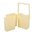 thumbnail image 3 of Pawsdot 1 Set Triple Bucket for Painting Detachable Beige Wash Brushes for Artists and Students Back to School, 3 of 7