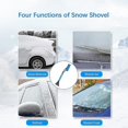thumbnail image 5 of Cepillo quitanieves, raspador de hielo, pala quitanieves para coche, raspador de coche 2 en 1, herramienta quitanieves, remoción de nieve, 5 of 5