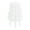 White, variant on 1 Set Reusable Round Cake Spacers Waterproof BPA Free Stacking Cake Stand 12 Cake Rods 4 Cake Separator Plates for Cakes of 4/6/8/10 Inches