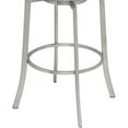 thumbnail image 3 of Armen Living Viper Barstool, Brushed Stainless Steel Finish with PU Upholstery, 3 of 6