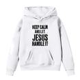 thumbnail image 4 of Kids Girls Hoodies Jesus Loves You Sweatshirt Long Sleeve Graphic Hoodies Cute Loose Pullover Top Girls Winter Clothes Girls Clothing Size 6-7 Years Cute&nbsp;Boy Girl&nbsp;Clothing, 4 of 6