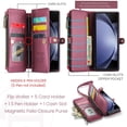 thumbnail image 2 of Funda tipo cartera compatible con Samsung Galaxy Z Fold 5, 2 of 9