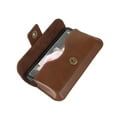 thumbnail image 5 of Phone Holster for Samsung Galaxy Z Flod 3 5G/Galaxy S21 FE 5G/ Samsung Galaxy S22 Ultra/Samsung A Series/Note Series/iPhone 13/13pro/ iPhone 14 pro, Leather Belt Clip Loops Pouch Phone Case - Brown, 5 of 6