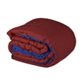 thumbnail image 2 of Mainstays Seersucker Full or Queen Solid Reversible Mini Comforter Set, 3 Piece, 2 of 4