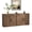 Brownish Red, variant on SOLLED 71 Inch Buffet Cabinet, Modern White Sideboard with Wood Doors & Adjustable Shelves, Coffee Bar TV Stand for Living Room Kitchen Dining Room,Brownish Red