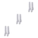 thumbnail image 1 of Calcetines térmicos Qarigey sobre la rodilla Larga elasticidad Transpirable gris claro, 1 of 6