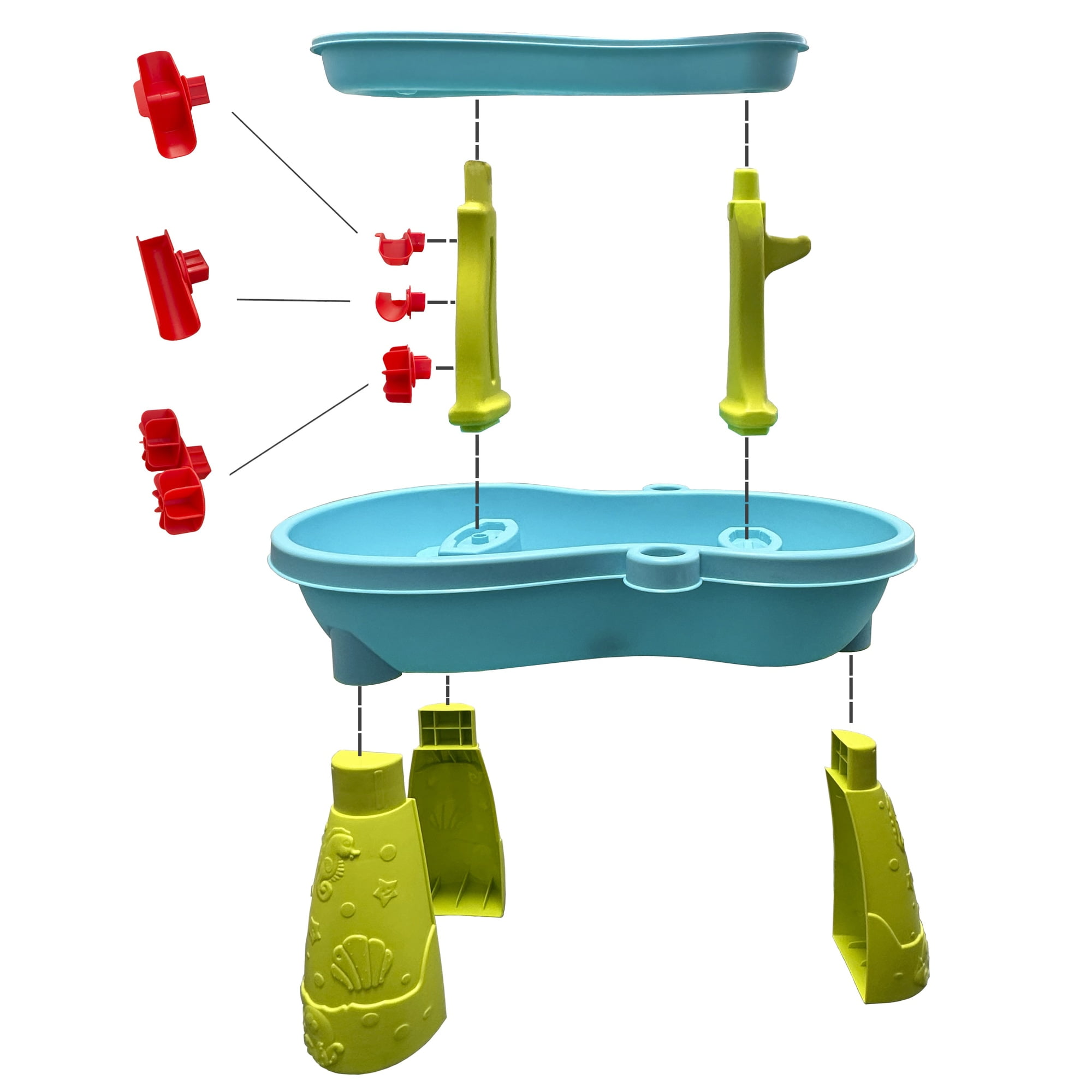 Trimate Toddler Sensory Sand and Water 2 Tier Table | Indoor & Outdoor Play Kids
