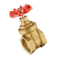 thumbnail image 1 of LOVIVER Solid DN20 Brass Gate Valve Water Air Pipe Hose Valve Pipe Fitting, 1 of 8