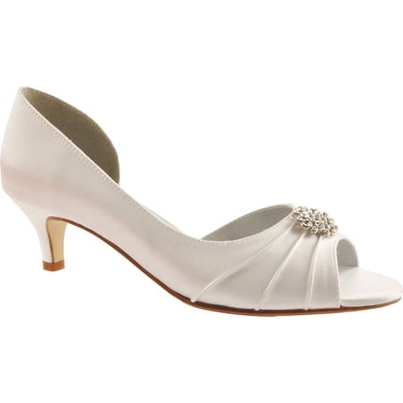 Dyeables Women's Kim Peep-Toe Pump