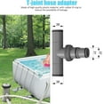 thumbnail image 3 of Product Category Plumbing Fittings Pool Hose Connector 15 Inch To 15 Inch T Joint Pool Hose Adapter Double Leak Proof Replacement Parts For Above Ground Swimming Pool And Pool Filter, 3 of 3