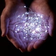 thumbnail image 6 of 2M 20 LED Christmas String Lights Battery Operated Fairy Copper Wire Decorative Lights for Home Party Holiday Wedding Xmas Tree, Cool White, 6 of 7