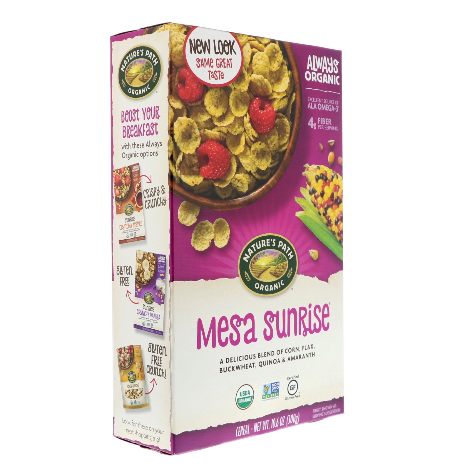 Natures Path Organic Mesa Sunrise Cereal Gluten Free 10.6 oz pack of 4