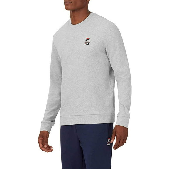 FILA Mens Long Sleeve Crew Neck Sweatshirt