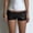 Black, variant on Women Y2k Micro Shorts, Low Rise O Ring Booty Shorts, Ruched Skinny Going Out Mini Bottoms, Bodycon Rave Party Shorts, Coffee S