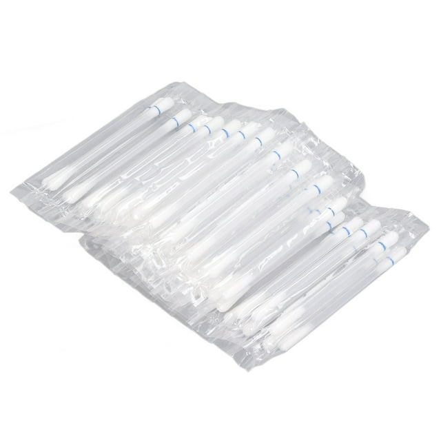 Hisopos De Algodón Salino, Suaves, 100 Piezas, Lavado De Heridas, Pendientes, Limpiador De Vientre, Hisopos Salinos Para Perforaciones Para El Cuidado Diario