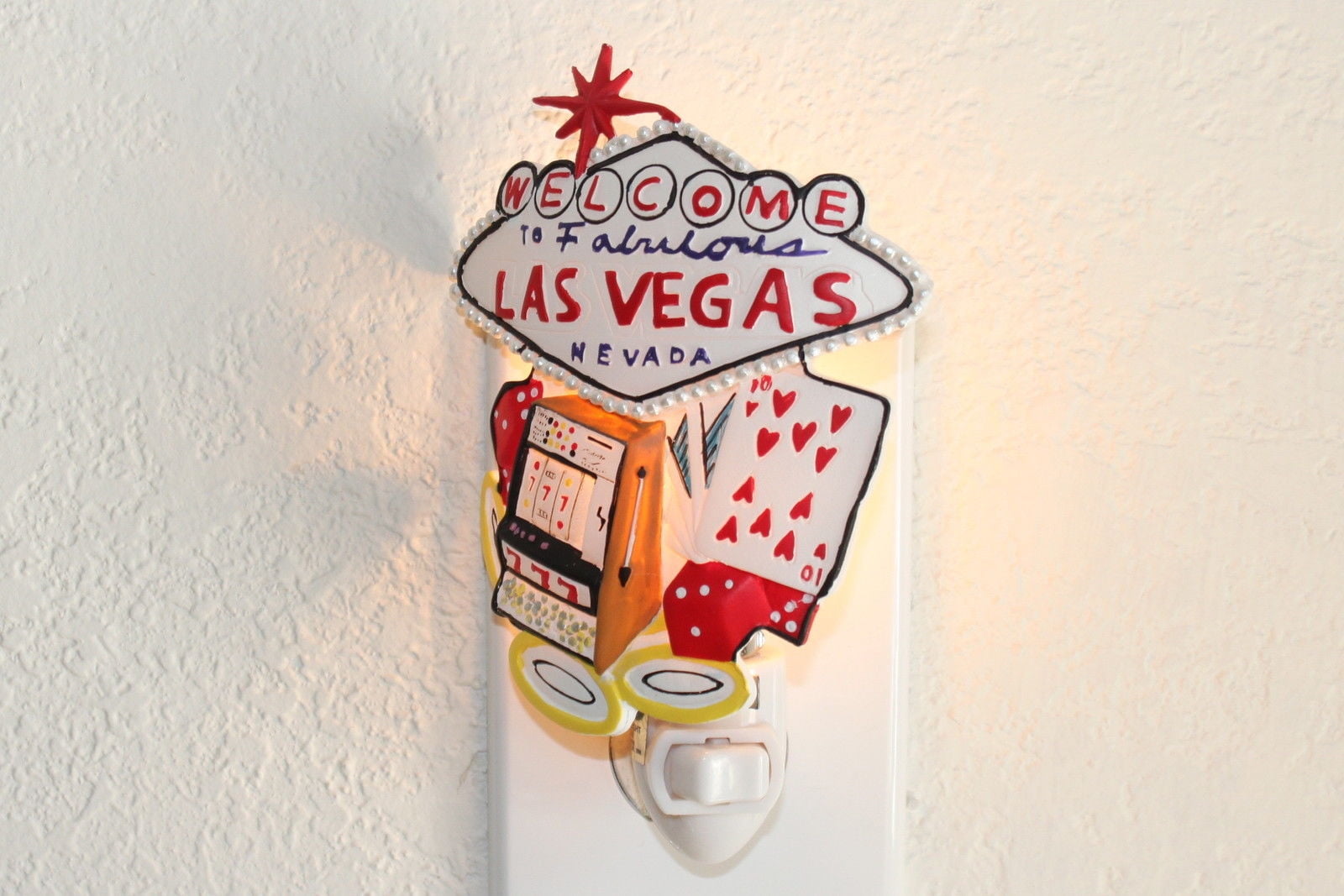XXXXX Las Vegas Sign Rotating Night Light -D