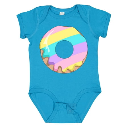 

Inktastic Easter Donut with Pastel Rainbow Frosting Gift Baby Boy or Baby Girl Bodysuit