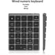 thumbnail image 5 of Teclado Numérico de 28 Teclas, Teclado Portátil de Dos Modos, Teclado Silencioso Delgado con Cable y Teclas Impermeables, para Computadora Portátil., 5 of 5