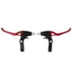 thumbnail image 2 of kit Frenos para biccleta aluminio rojo S Shine BMX Hing end trapezoidales, 2 of 4