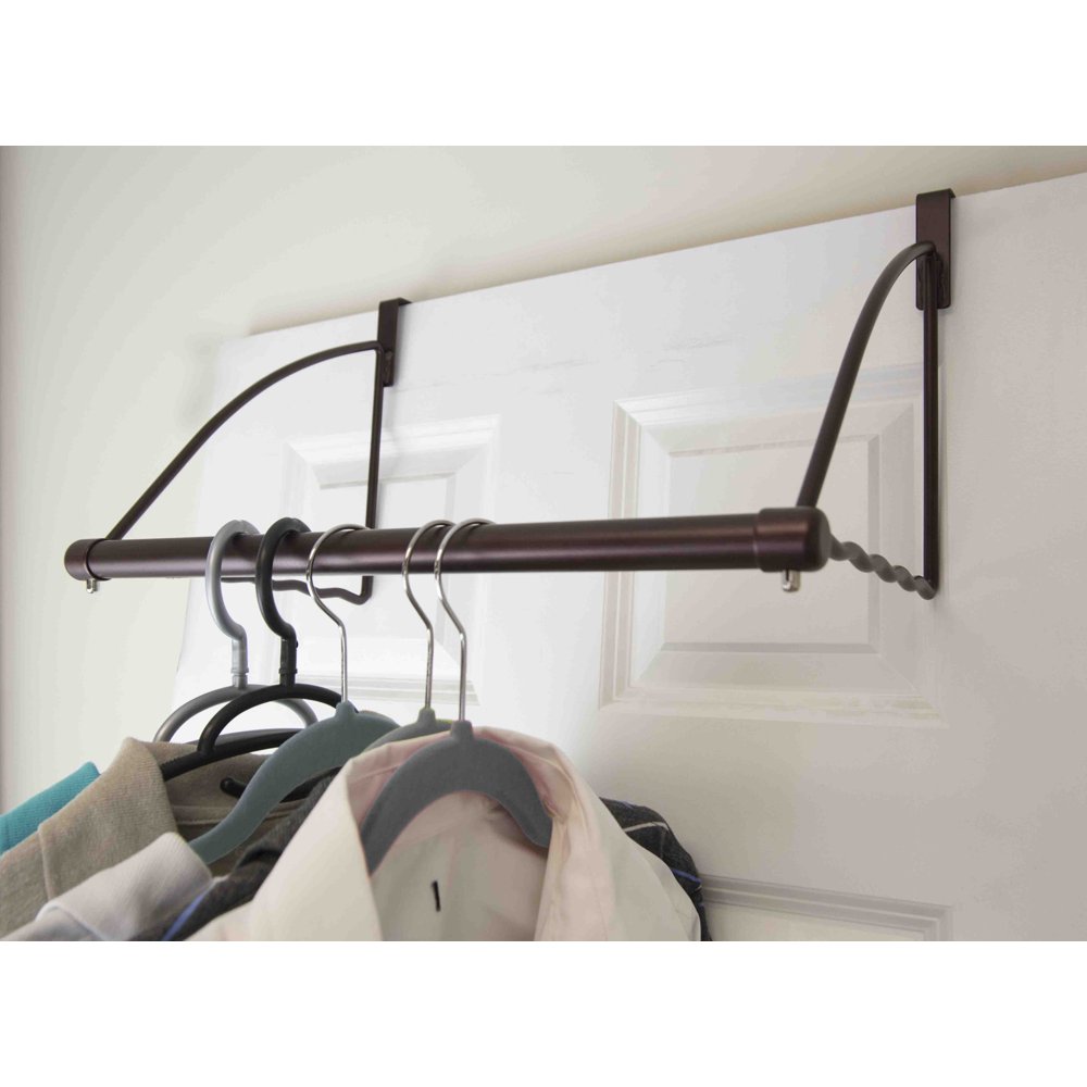 Home Basics over The Door Closet Valet, Bronze
