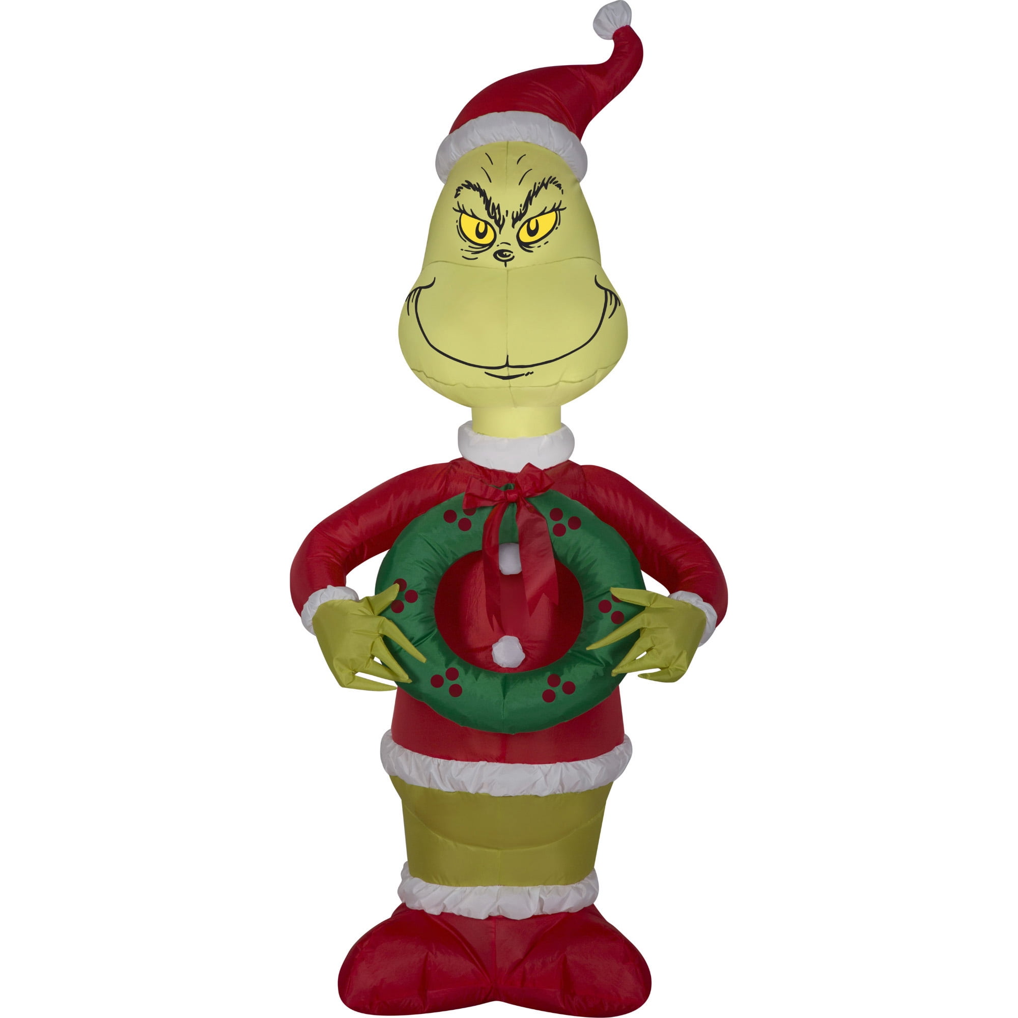 Airblown Inflatables Grinch As Santa
