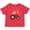 Red, variant on Inktastic Farmer Tractor Little Sis Girls Baby T-Shirt