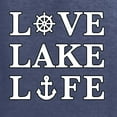 thumbnail image 4 of Wild Bobby, Anchor Wheels Love Lake Life, Men Long Sleeve Shirt, Vintage Heather Navy, X-Large, 4 of 4
